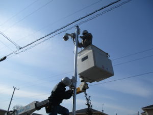 防犯カメラ設備工事